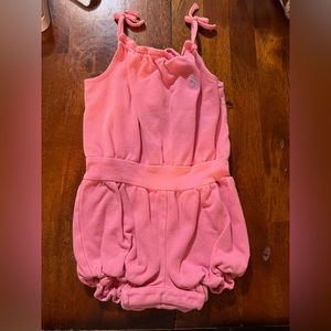 Ralph Lauren baby girl romper, pink, size 9 months